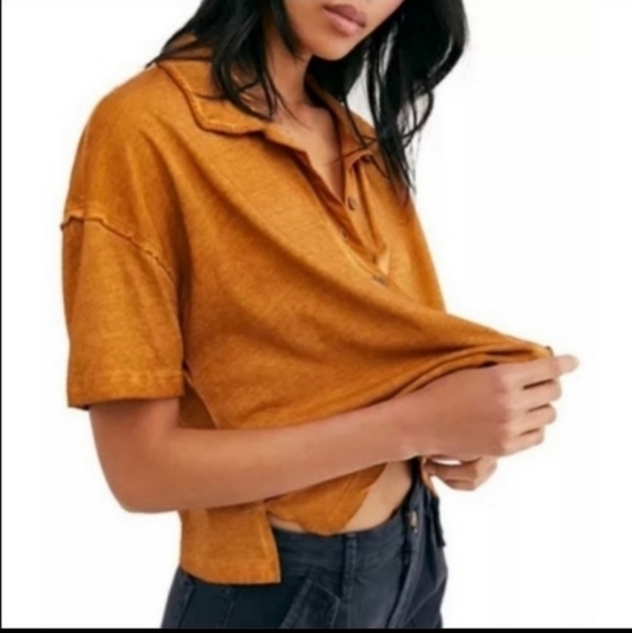 Free People Tops - Free People Button-Down top Sizes  XS  Copper